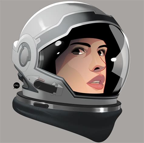 Theartofanimation Helmet Drawing Astronaut Illustration Astronaut