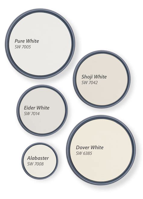 Sherwin Williams Dover White Cabinets