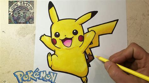 Cómo Dibujar A Pikachu De Pokémon 】 Paso A Paso Muy Fácil 2022 Dibuja