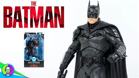 The Batman Mcfarlane Dc Multiverse Movie Figure Review Youtube
