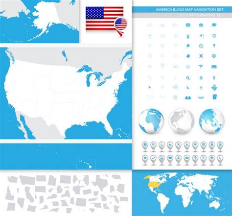 488 Blind Map Vectors Royalty Free Vector Blind Map Images