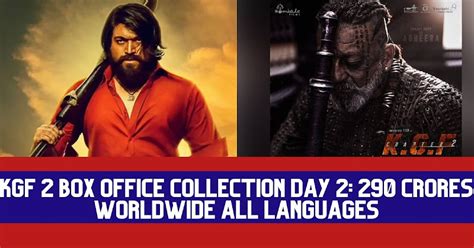 Kgf 2 Box Office Collectionday Wise State Wise Collection