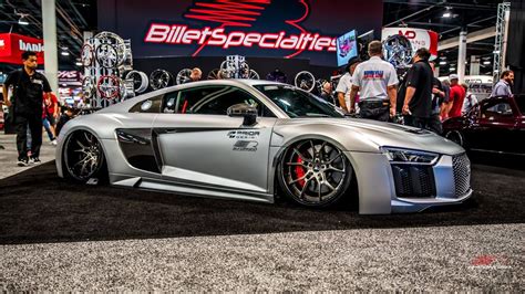 Superb Audi R8 Featuring Prior Design North America Wide Body Kit And B