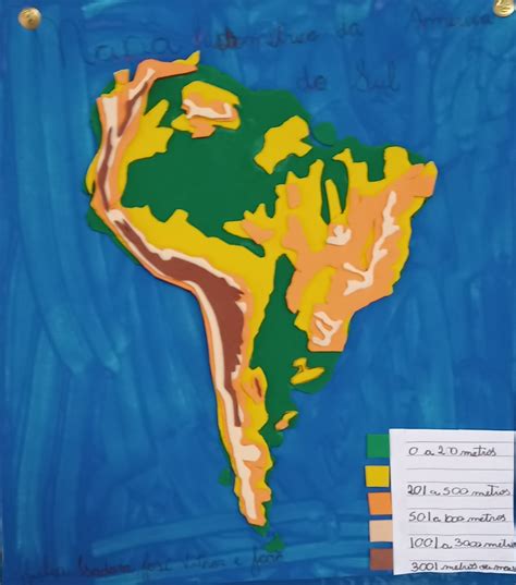 Trabalho Geografia Relevo Da América Do Sul