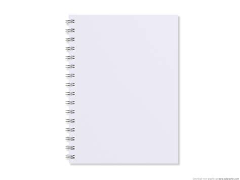 Blank Notebook Page Template Wesharepics