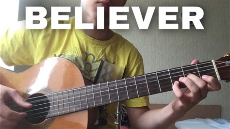 Believer Imagine Dragons Fingerstyle Guitar Cover Youtube