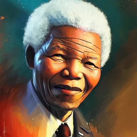 Concept Art Of Nelson Mandela As League Of Legends Stable Diffusion