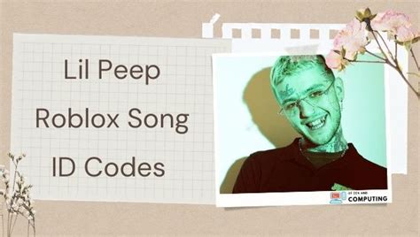 Lil Peep Roblox Id Codes 2022 Song Music Id Codes