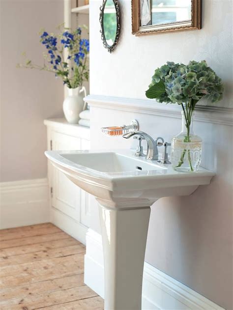 Heritage Bathroomsblenheim Basin And Pedestal Pictured Here Seamlessly