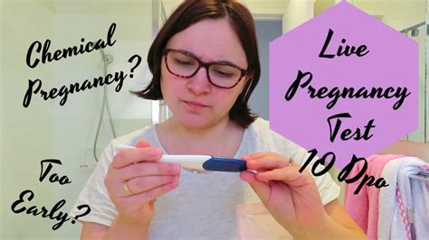 Live Pregnancy Test At 10 Dpo Chemical Pregnancy Or Just Too Early