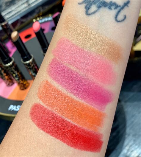 Dolce Gabbana Beauty Passionlips Cream To Powder Lipstick Review Swatches Survivorpeach