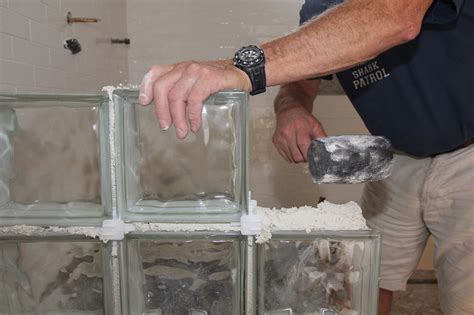 Installing A Glass Block Wall Jlc Online