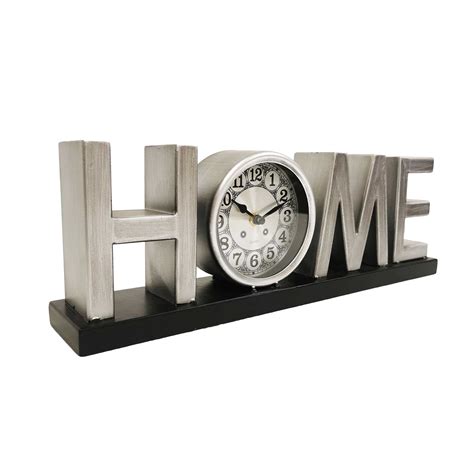 Metallic Home Table Clock Boxman