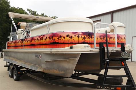 Pontoon Boat Wraps Stunning Ideas For Graphics You Have To See