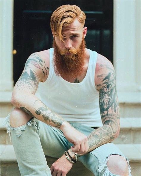 For Redheads — Gwilym Pugh By Jack Bridgeland Great Beards Ginger Men Redhead Men