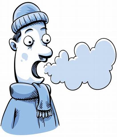 Cold Breathe Clip Weather Dehydration Dioxide Cartoon