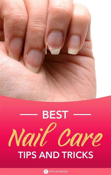 25 Easy And Natural Nail Care Tips And Tricks To Try At Home When It