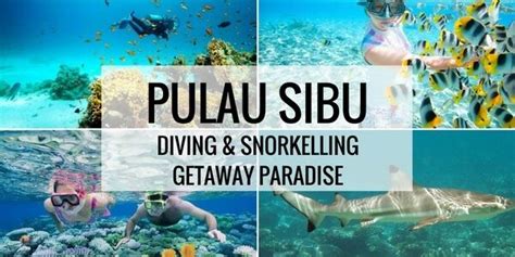Pulau Sibu Undeveloped Island Johor For Snorkelling And Diving