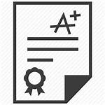Exam Test Grade Icon Result Results Transparent