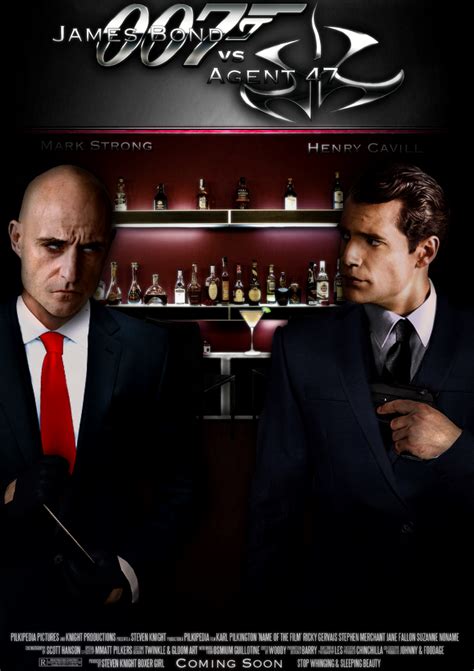 James Bond Vs Agent 47 Movie Poster By Tony Antwonio On Deviantart