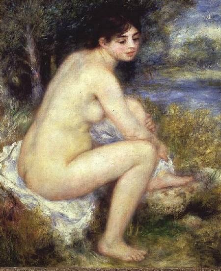 Naked Woman In A Landscape Pierre Auguste Renoir Hot Sex Picture