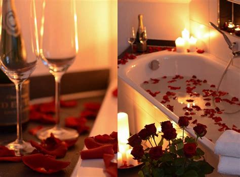 Valentinstags Idee Ein Romantisches Bad Mit Echten Rosenblüten Blumigo