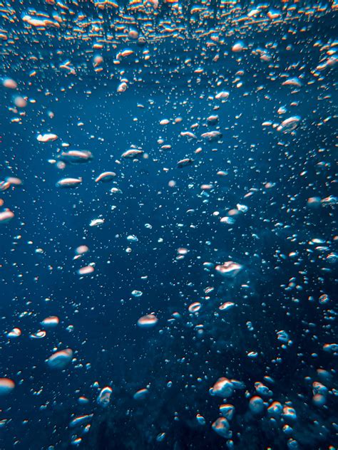 Photo Of Bubbles Underwater · Free Stock Photo