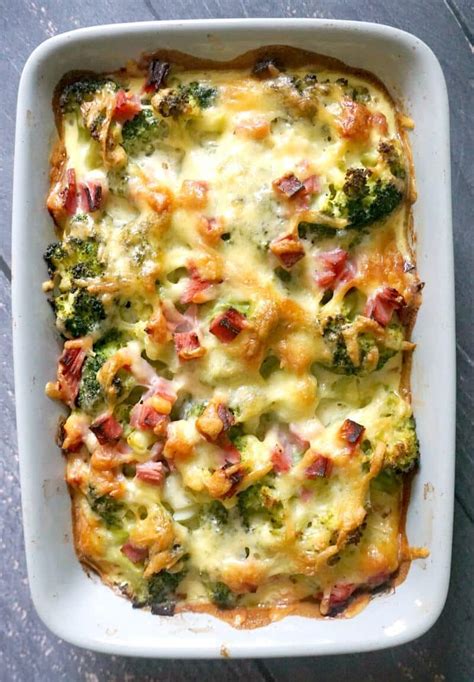 Cheesy Ham Broccoli Casserole My Gorgeous Recipes