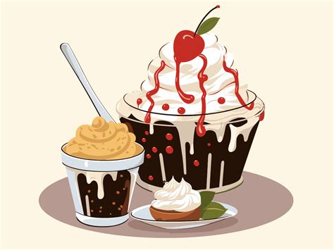 Delightful Ice Cream Illustration UpLabs