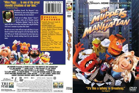 The Muppets Take Manhattan 1984 R1 Dvd Cover Dvdcovercom