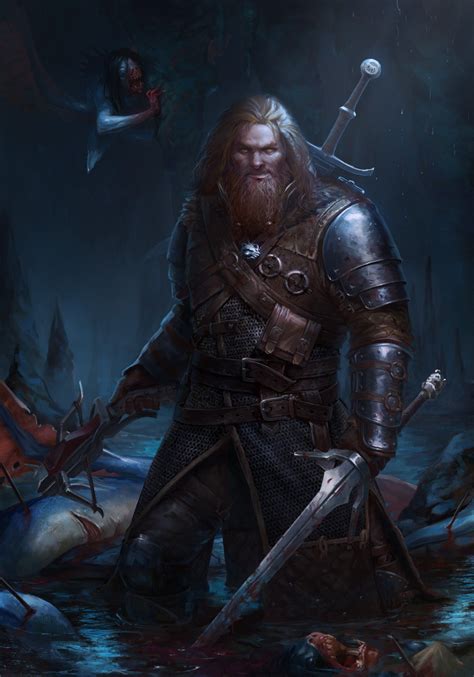 Witcher Art Concept On Pathfinder Character Rpg Character Character Portraits