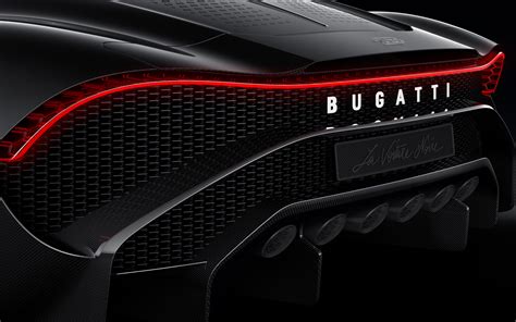 1680x1050 Bugatti La Voiture Noire Rear Lights 1680x1050 Resolution Hd