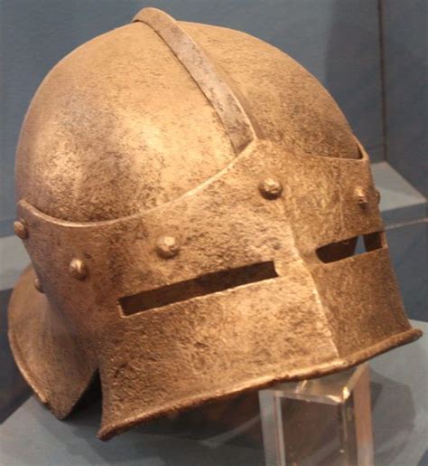 Beautiful Examples Of Sallet 15th Century Helmets Worn In Combat