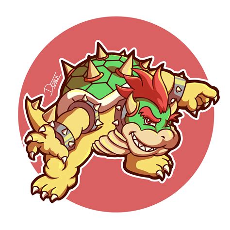 Artstation Bowser Fanart