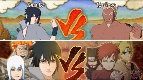 الحلقة 3 │ قتال ساكي ضد ريكج و كارا Episode3 │ Sasuke Vs