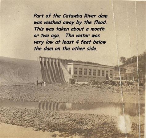1916 Flood On The Catawba River High Shoals Nc