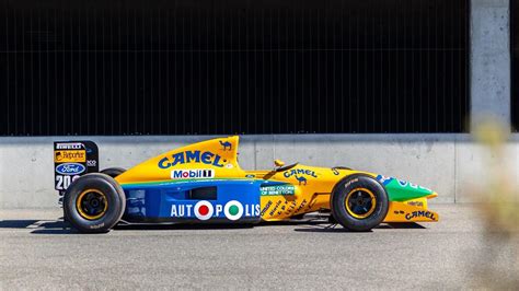1991 Benetton B191 Formula 1 Race Car Once Driven Michael Schumacher Is