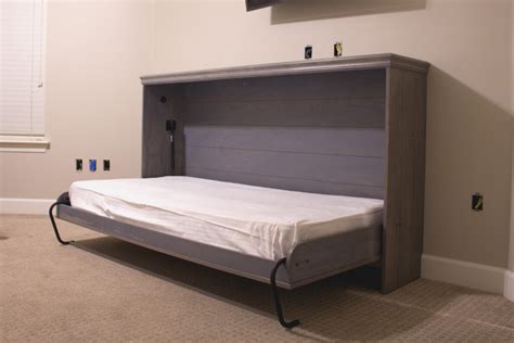 Diy Horizontal Murphy Bed — Woodbrew