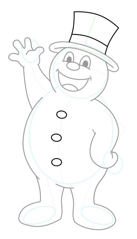 How To Draw An Frosty The Snowman Frosty The Snowmen Snowman