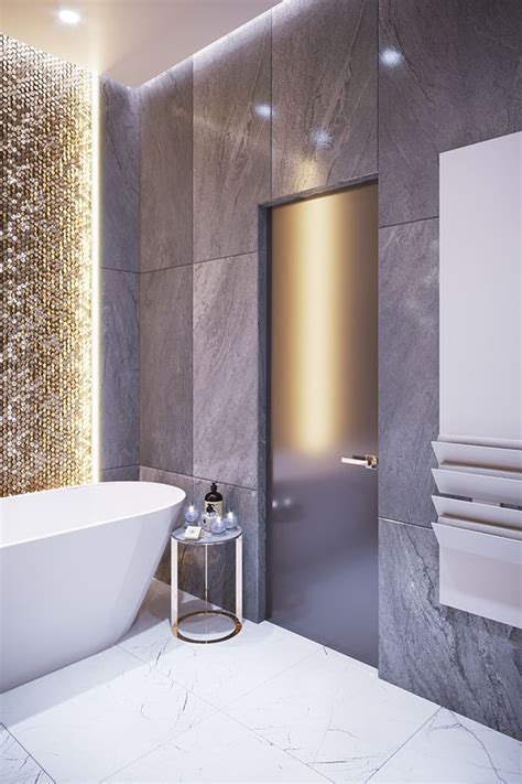 Apartment In Kyiv On Behance Bathroom Interior Design Bathroom