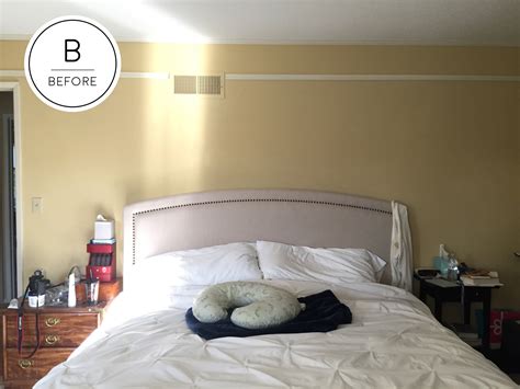 Before And After 300 Master Bedroom Makeover Bay On A
