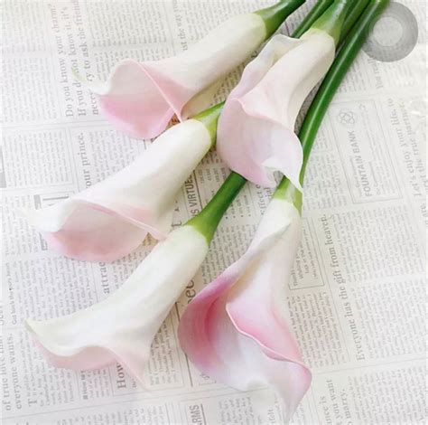 Pcs Cm Calla Lily Stems Real Touch Calla Lilies Pu Real Etsy