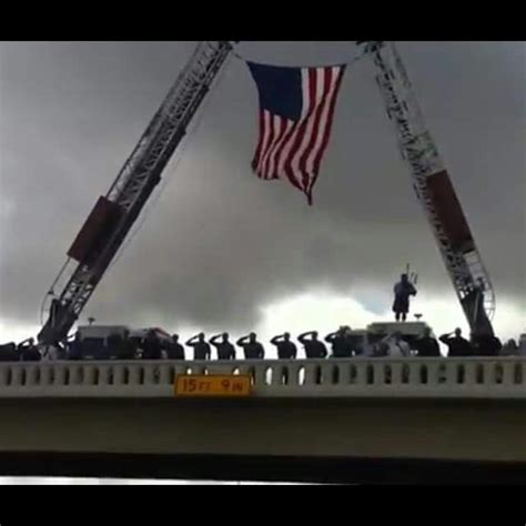 Chris Kyle Funeral Procession My Fire Department Honoring Him On The