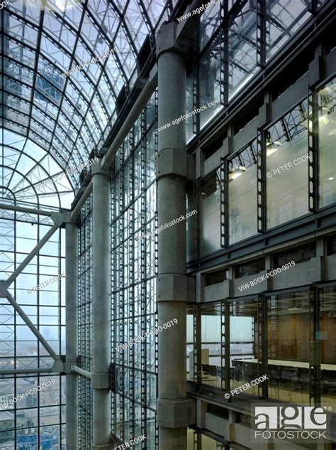 City Of London 2010 Lloyds Of London Top Floor Office To Atrium Richard