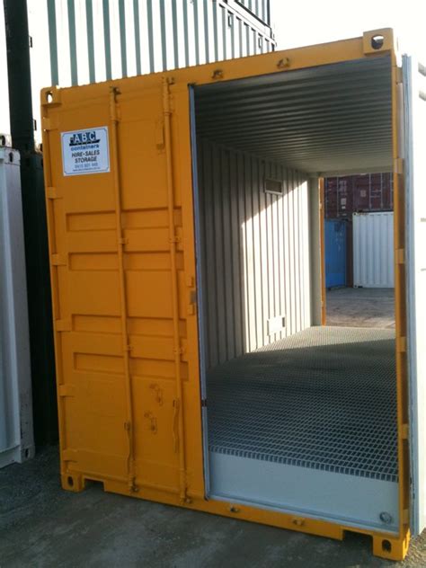 20ft Pallet Wide High Cube Dangerous Goods Container With Double End