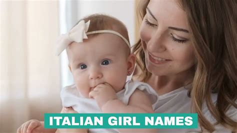 Italian Girl Names Youtube