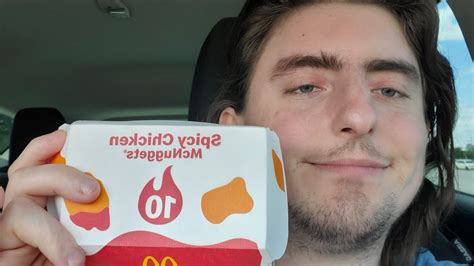 Trying McDonald S Spicy Chicken McNuggets YouTube