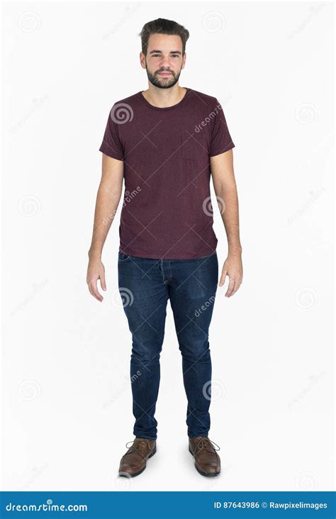 Man Studio Shoot Full Body Concept Stock Photo Image Of Young