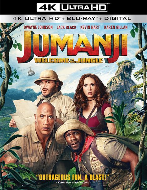 Best Buy Jumanji Welcome To The Jungle Includes Digital Copy 4k