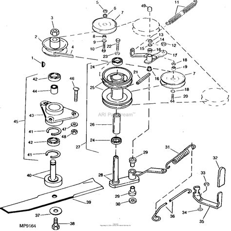 John Deere 185 Hydro Parts Diagram Alternator